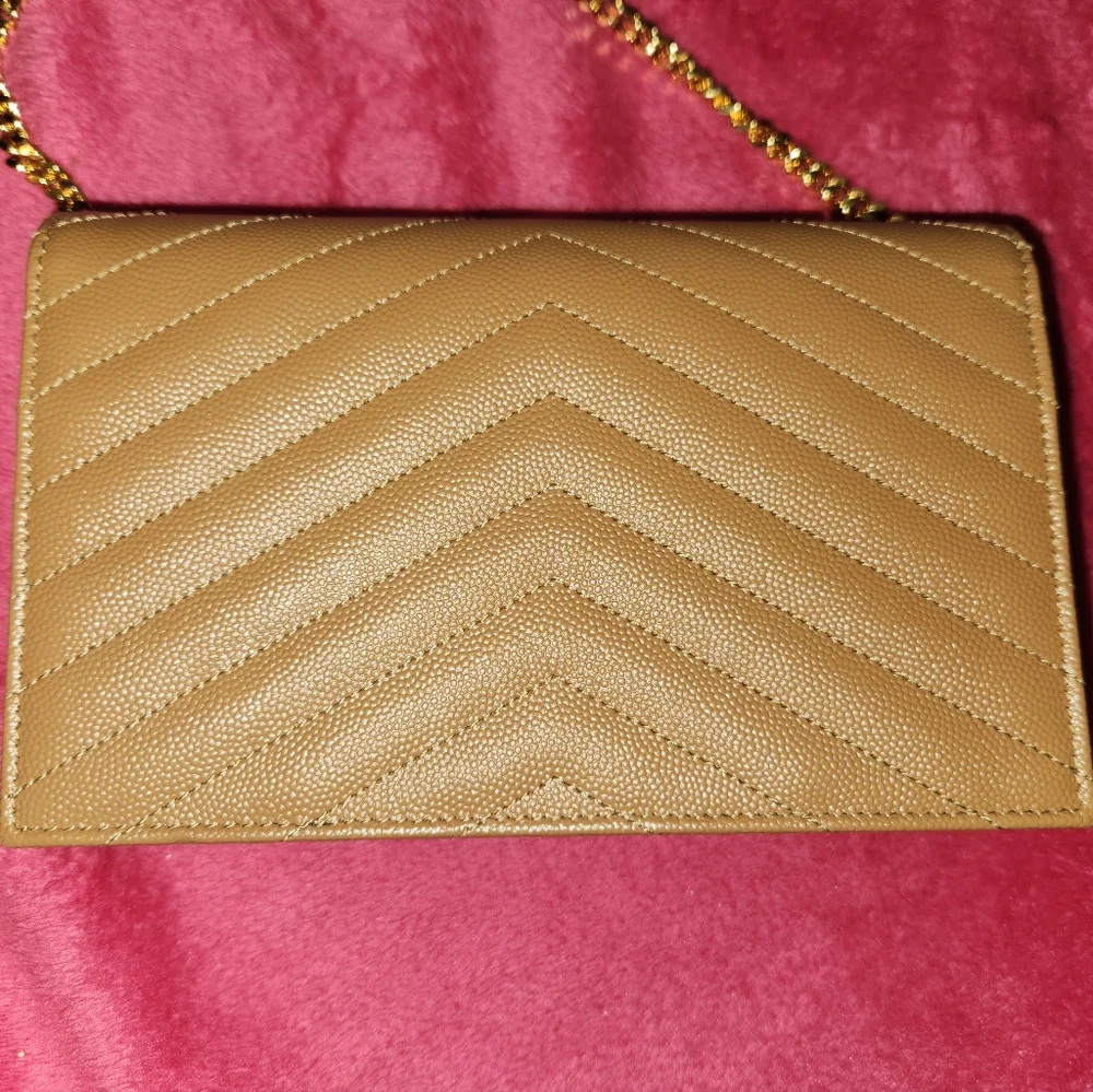 Saint Laurent YSL Tan CASSANDRE Bag - Picture 2 of 14
